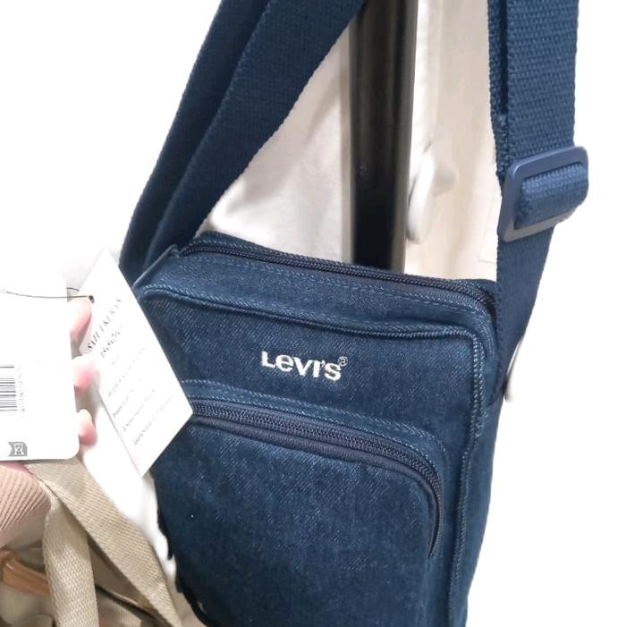 Tas selempang levis Pria Kulit Slingbag