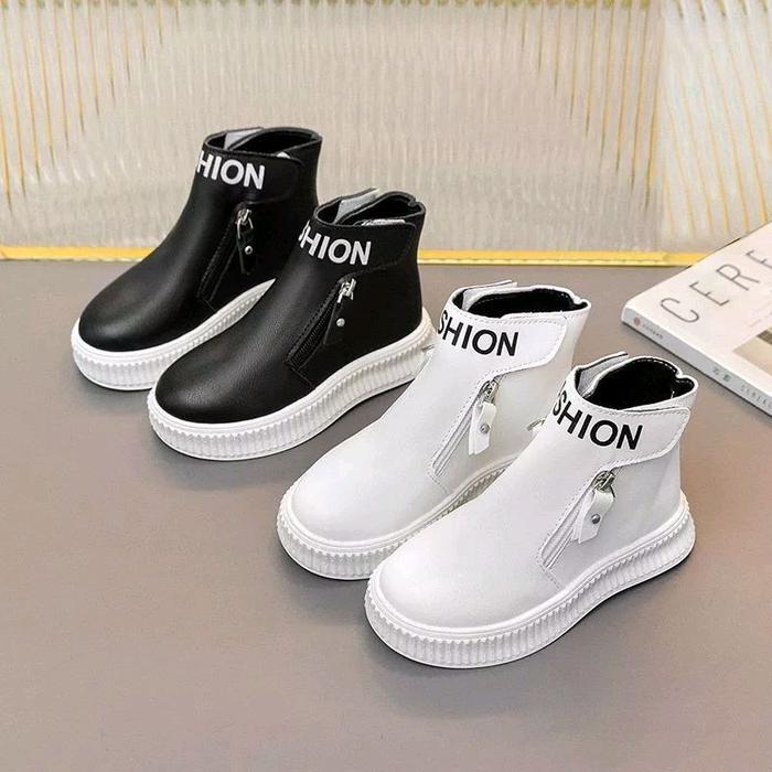 Shion Sepatu Boots Anak Unisex Fhaison Premium Import Kekinian