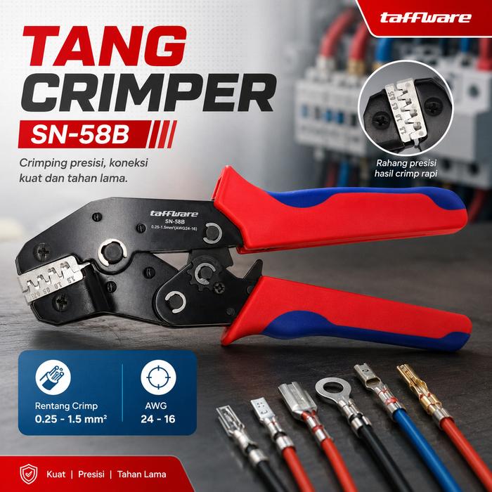 Mutiaramall - Tang Crimping Terminal | Compression Tool | Crimping Plier