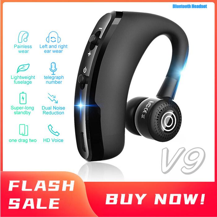 VITOG V9 TWS Headset Bluetooth Bisnis, Headset Bluetooth Bisnis