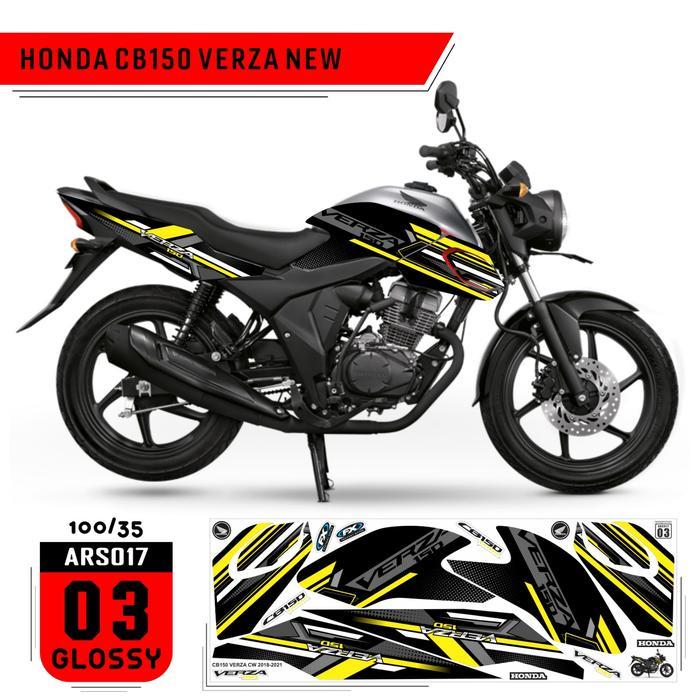 Stiker Striping Honda CB150 Verza New Variasi Decal ARS017