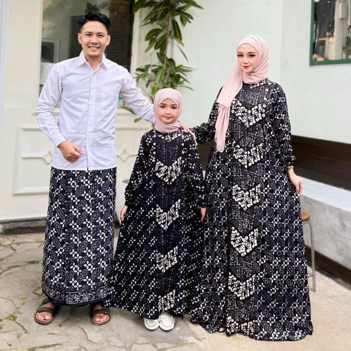 UMMA COLLECTION GAMIS SARASWATI SOGAN TWILL ORI PREMIUM Wanita