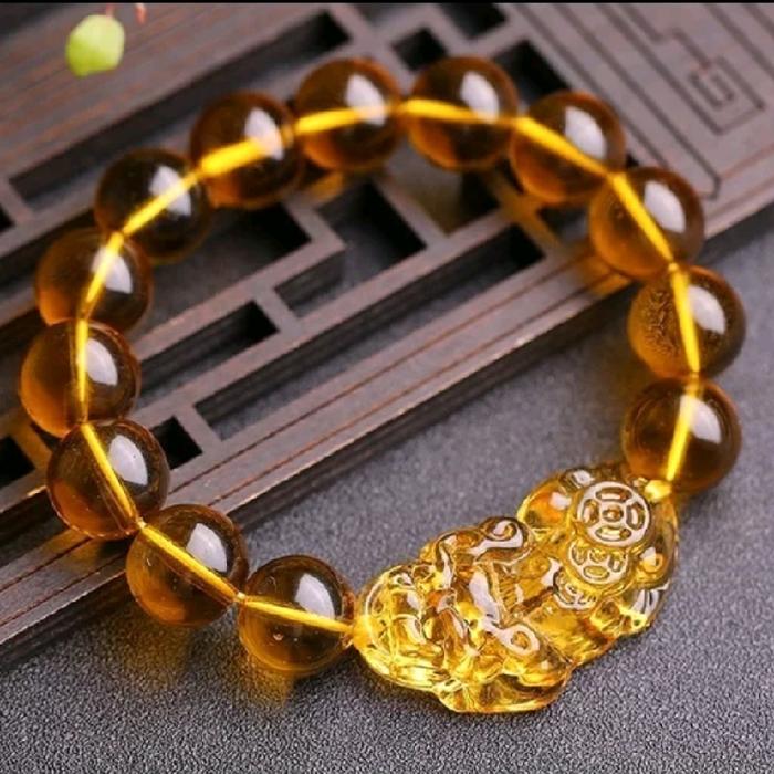 Gelang Pixiu Yellow Citrine