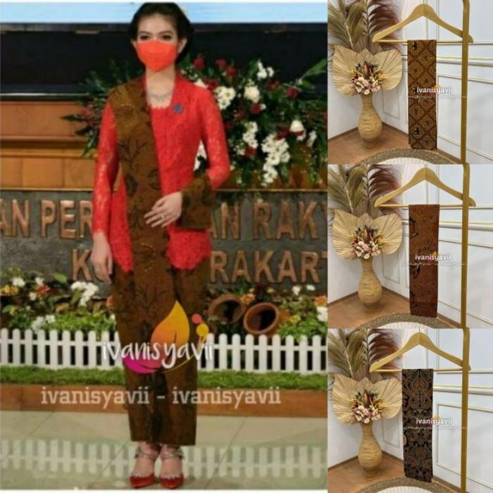 Selendang Batik - Selendang Motif Batik / Selendang Cewek | Motif Lengkap ~Sm
