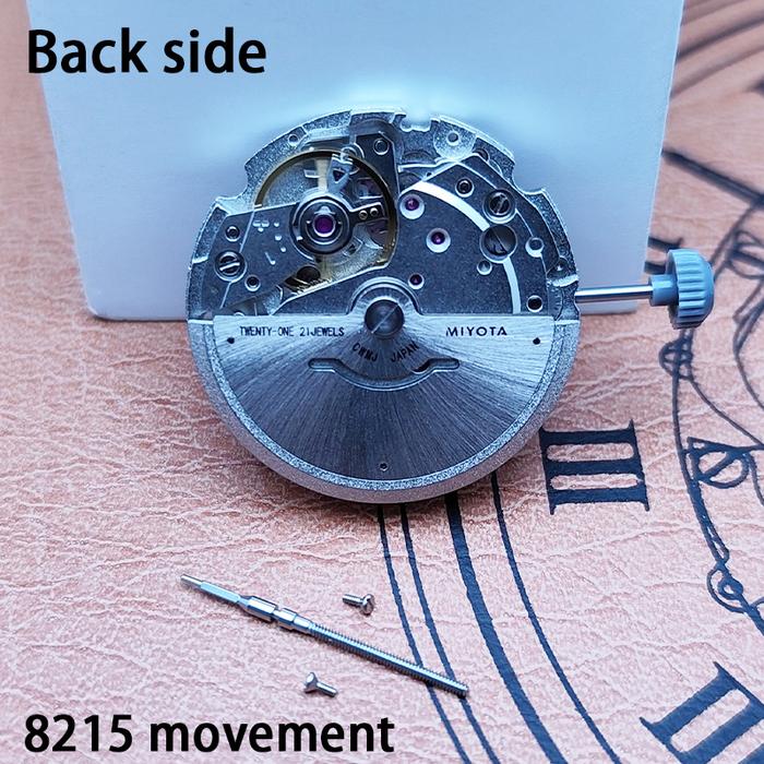 8215 automatic mechanical movement - High-precision 3/6 o'clock watch movement suitable for replacin