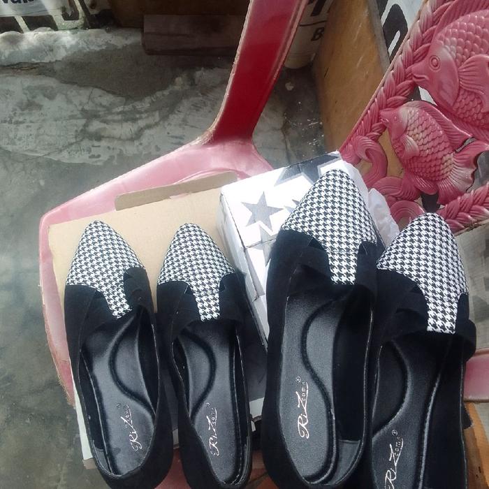 flatshoes rizcoma,sepatu andalan untuk wanita trendi murah dan berkualitas harga murah #50ribu sepas