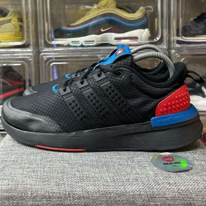 ADIDAS RACER TR21 CORE X LEGO BLACK RED , ADIDAS X LEGO , ADIDAS RACER TR21 CORE , ADIDAS , SNEAKERS