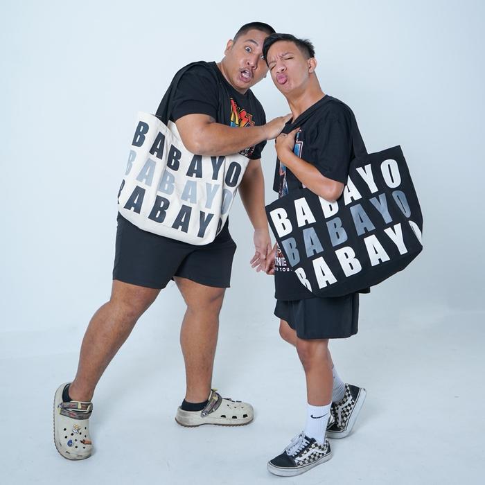 Babayo's Tote Bags (broken white)