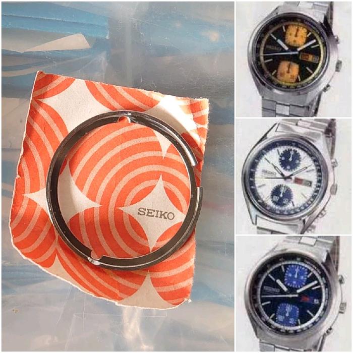 Dial Holding Ring untuk Seiko Chronograph 6138-7000/8020/8021/8029/8030/8039 Calculator Panda JPS