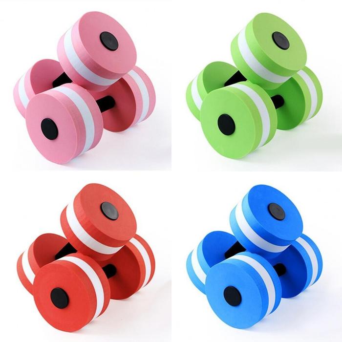 1pc Floating Dumbbell Water Foam Dumbbell Swim Gym Dumbbell Water