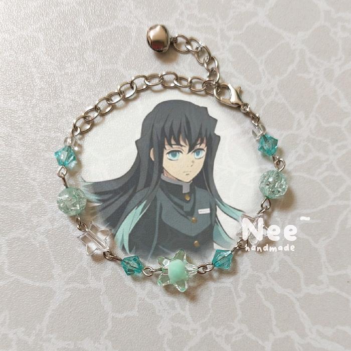 Demon slayer inspired bracelet | gelang inspirasi demon slayer