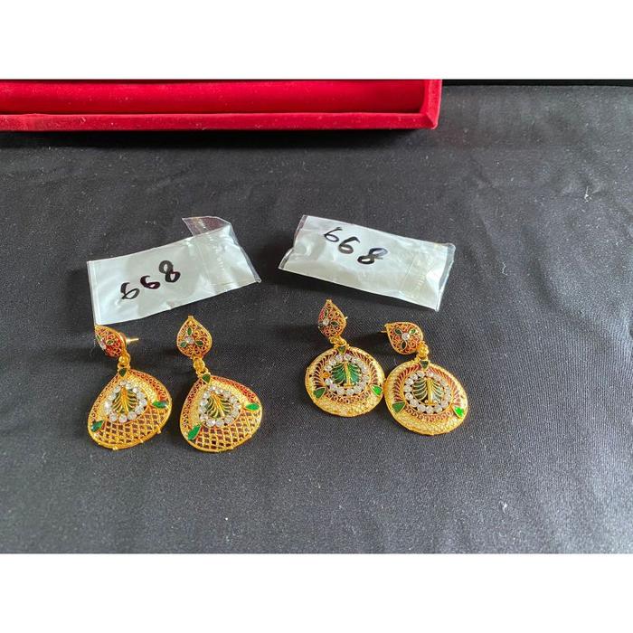 ANTING DUBAI INDIA/ ANTING JHUMKA /ANTING EMAS DUBAI / PERHIASAN INDIA