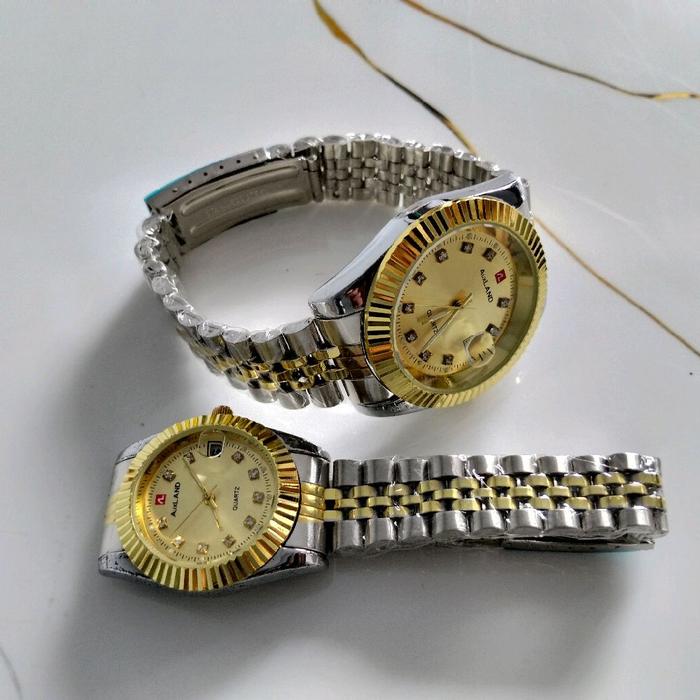 Auxland Jam Tanggan Pasangan Couple Pria Wanita Tgl Aktif Water Jual Habisin Stok original Auxland W