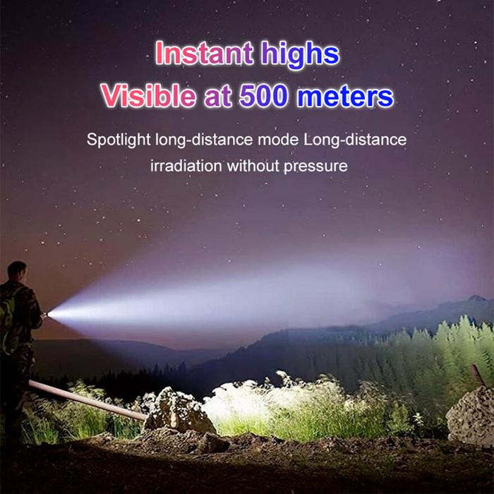 Senter Mini LED 3 Mata / Senter Mini Anti Air Super Terang / Senter Mini Rechargeable COD
