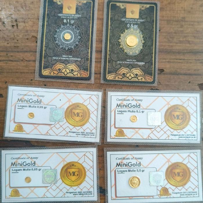 Logam Mulia Mini Gold Reguler / Batik