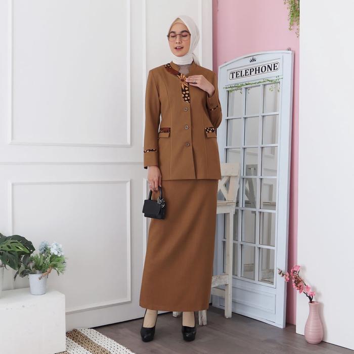 BLAZER WANITA B&V LYNELLE / Seragam PNS / Seragam Pemda / Blazer PNS / Baju Dinas Pemda Wanita / Baj