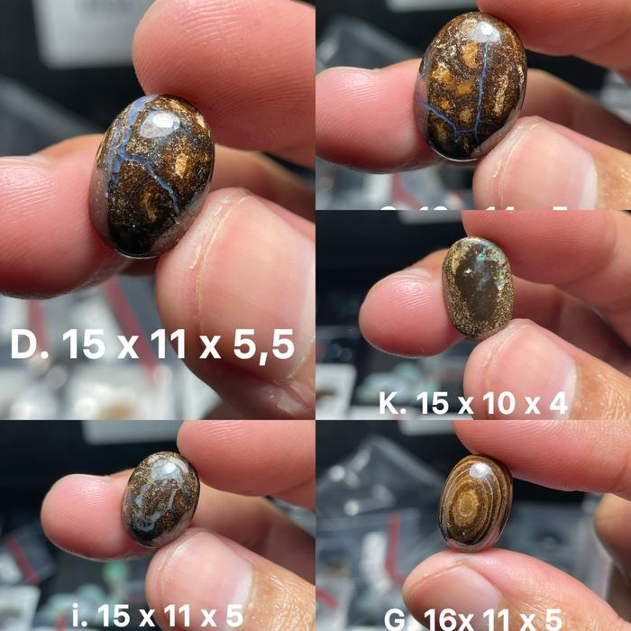 Lostone koroit boulder opal / batu opal Australia lostone