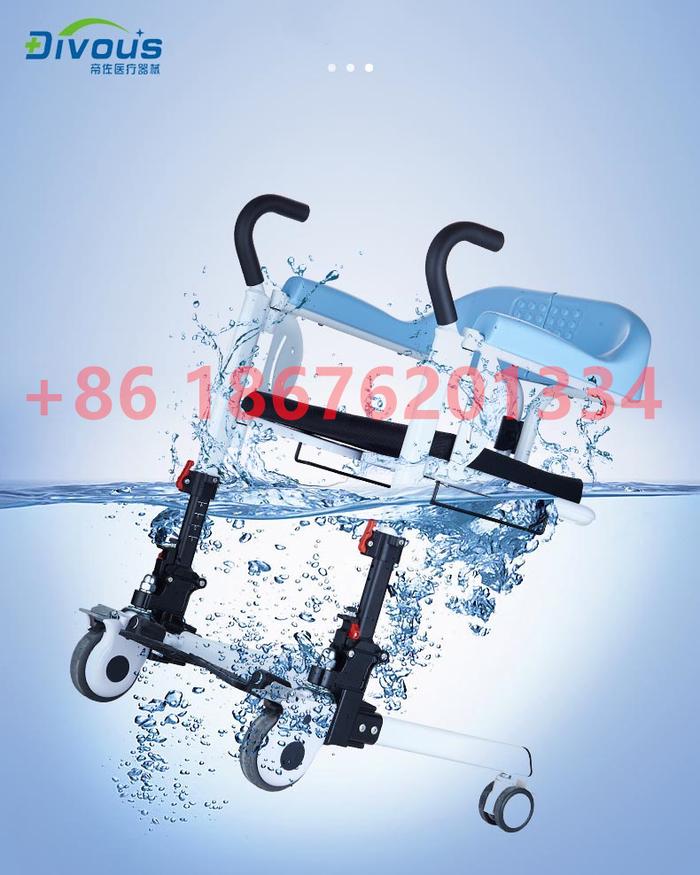 Patient Transfer Life Home Care Commode Chair Toilet Shower Chair