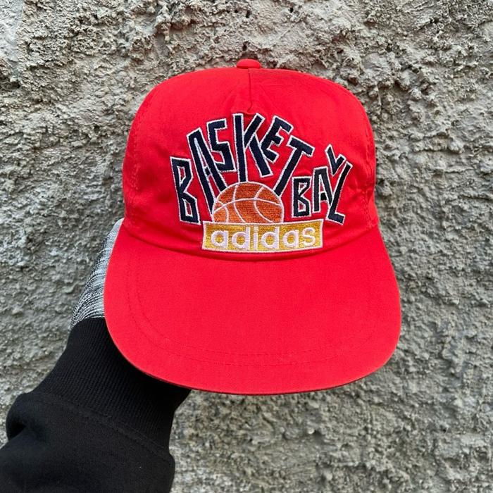 Topi Cap Vintage Adidas BasketBall Running Japan Unisex Pria Wanita