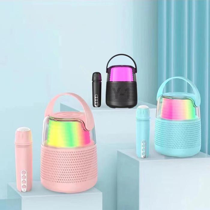 Portable Speaker Bluetooth Led Flashing Soundbar Portable Outdoor