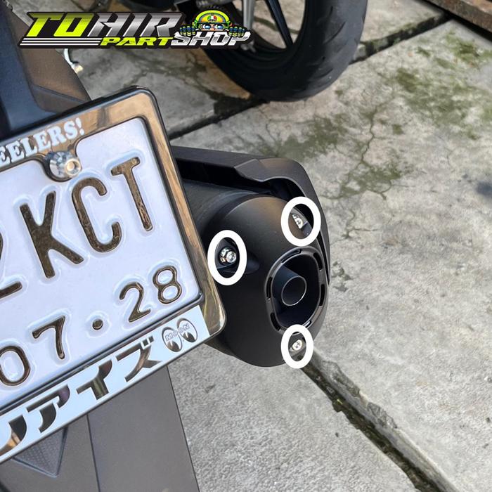 Baut Moncong Muffler Knalpot PCX Vario 160 Stainles HENG