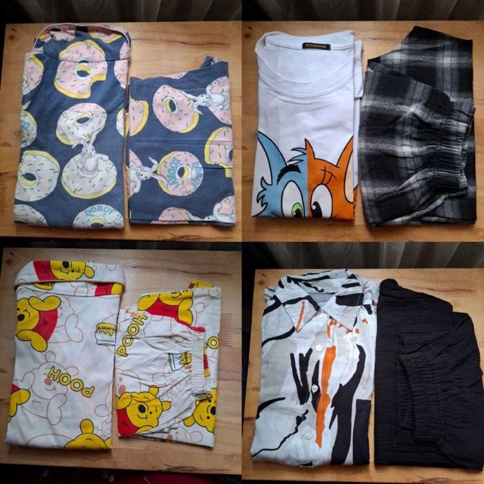 Preloved Baju Wanita / Piyama / Baju Tidur / Daster / Kaos Rumah / Kaos Wanita / Preloved Baju Priba