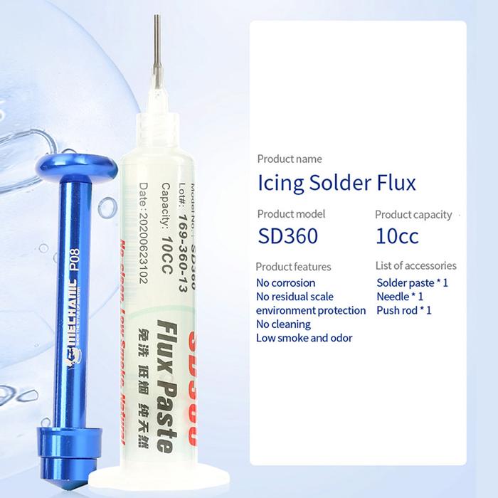 MECHANIC 100% Original Dedicated Soldering Flux 10CC SD360