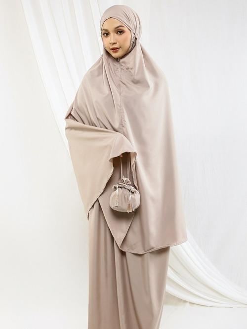CURATED BY NIMMA - Mukena Safiya Ash For HIJUP / Mukena