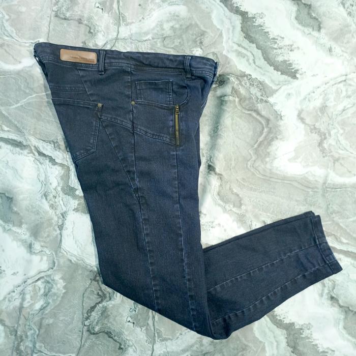 Celana Jeans Wanita High Waist Codes Combine Korean Brand Size 32-33