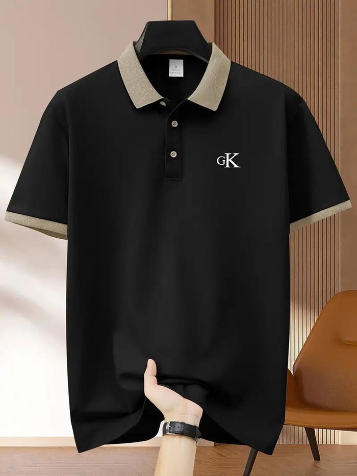 Kaos Polo Pria Distro Big Size 7XL 6XL 5XL 4XL 3XL 2XL XL L M S Kaos Korean Style Harajuku Hip Hop B