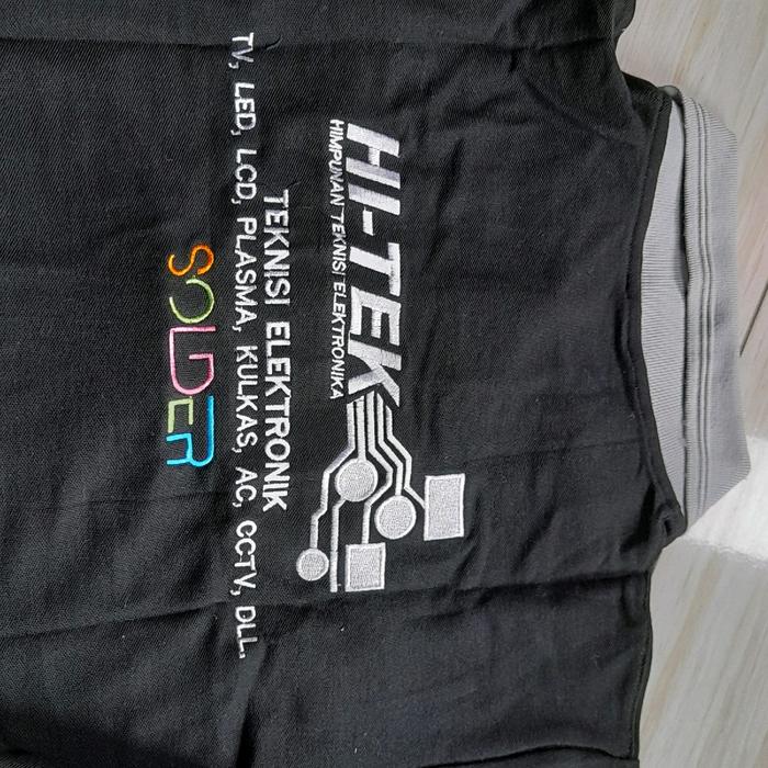 seragam hitek / seragam elektronika / seragam servis tv / kaos seragam elektronika