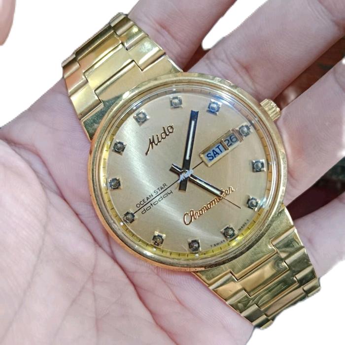 jam tangan MIDO Chronometer automatic kw.