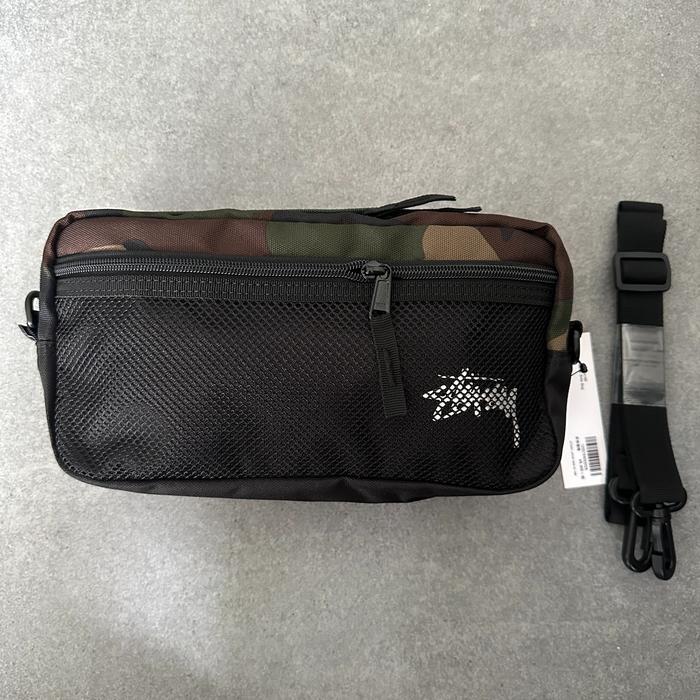 STUSSY STOCK SIDE BAG - CAMO | ORIGINAL WAISTBAG
