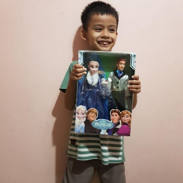 Mainan Set Boneka Elsa Anna Frozen - Mainan Boneka Frozen