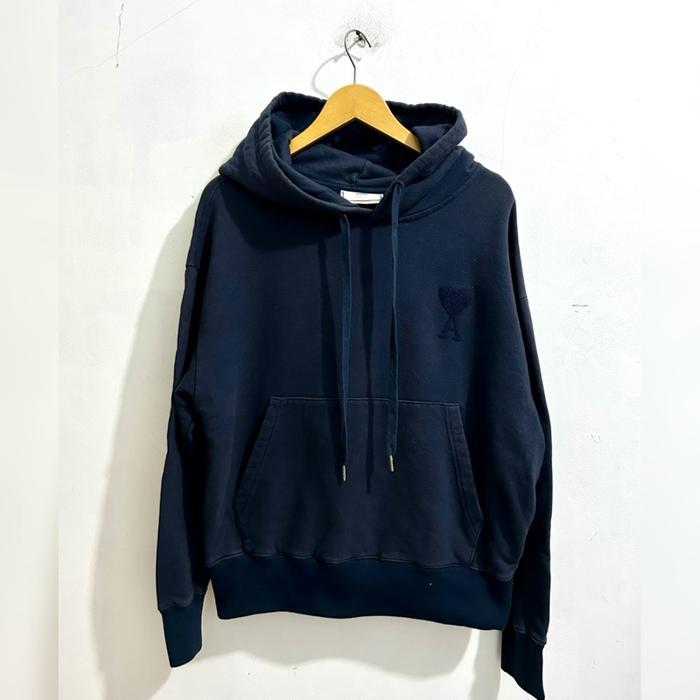 Hoodie “Ami Paris” Navy Colour