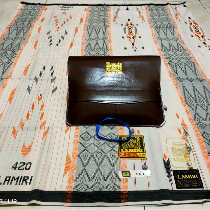 Lamiri SARUNG LAMIRI SGE SUTRA 50% Original 420 dengan Desain Eksklusif dan Kualitas Terbaik