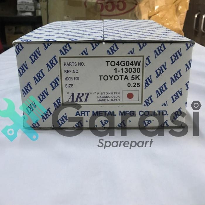 Piston Seher / Piston Assy Toyota Kijang Super 5K ART JAPAN