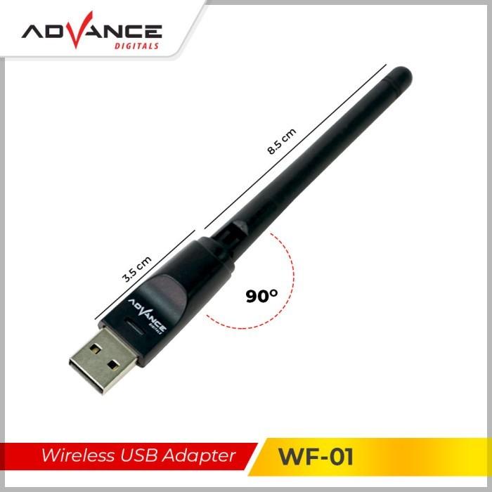 Dongle Advance USB Dongle Wifi Wireless Adapter Receiver WF-01