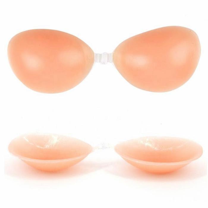 Terlaris- Silicon Bra Push Up Adhesive Bh Tempel Gel Front Clip Angel Silikon -Gratisongkir