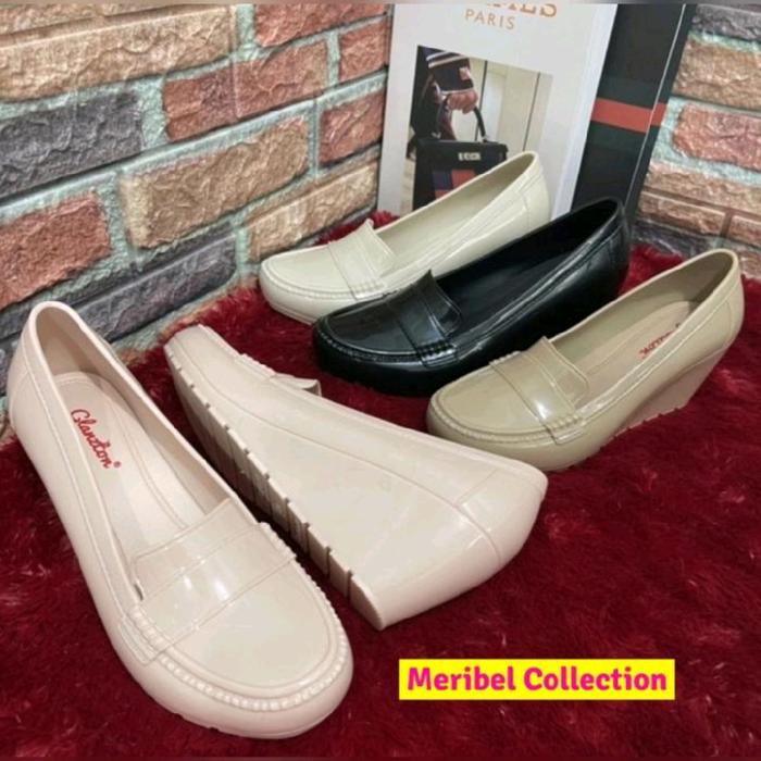 Sepatu Wedges GLANZTON Original 100% Kualitas Premium