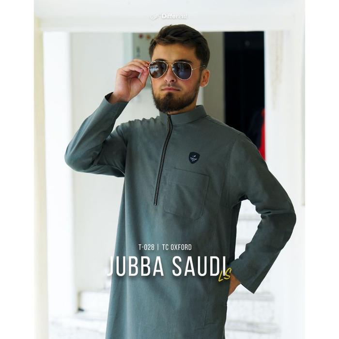 Promo Jubba Saudi T028 Jubba Jubah Ghamis Pria Dewasa Lengan Panjang