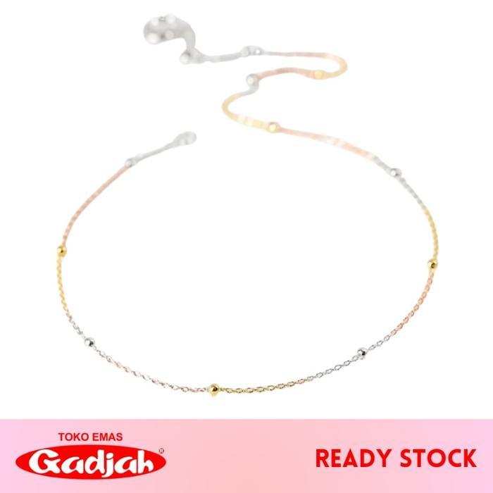Gelang Kaki Jedar  3 Warna - Toko Emas Gadjah