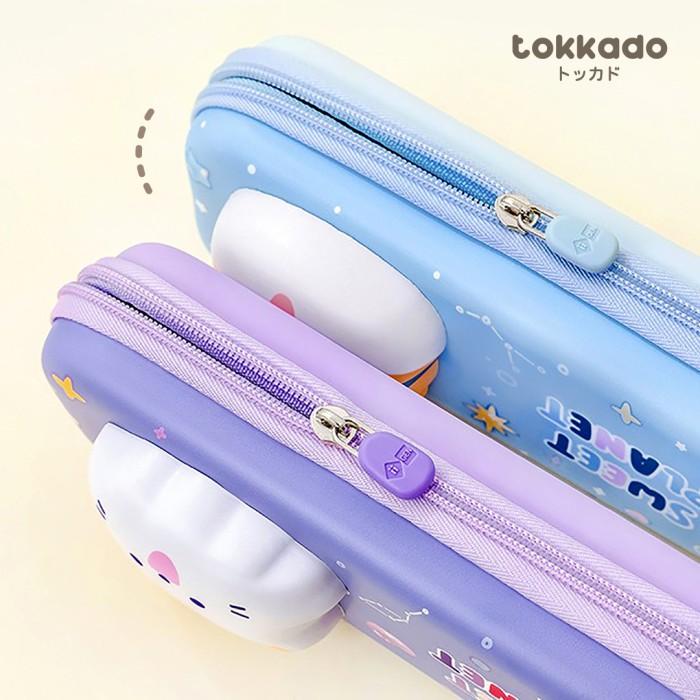 TOKKADO Sweet Planet Squishy Pencil Case Kotak Pensil Anak Unik Lucu