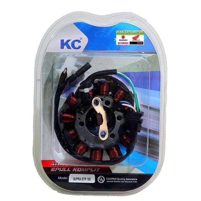 SEPUL SPOOL SPOLL SPUL SUPRA GTR 150 SONIC 150 K56 KC PREMIER STATOR ASSY HONDA SUPRA GTR SONIC NEW 