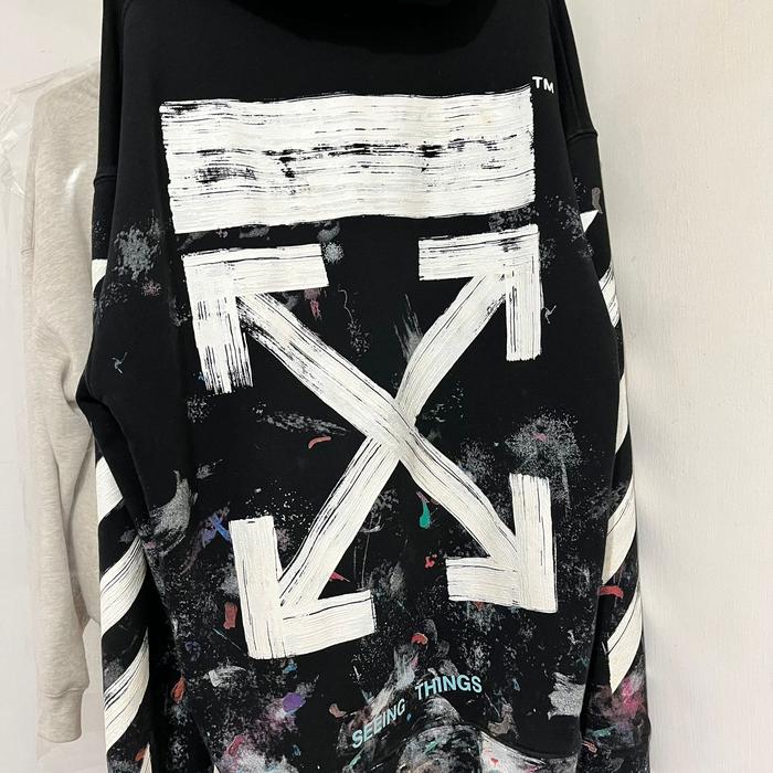 Off White Galaxy Hoodie Original Size XS