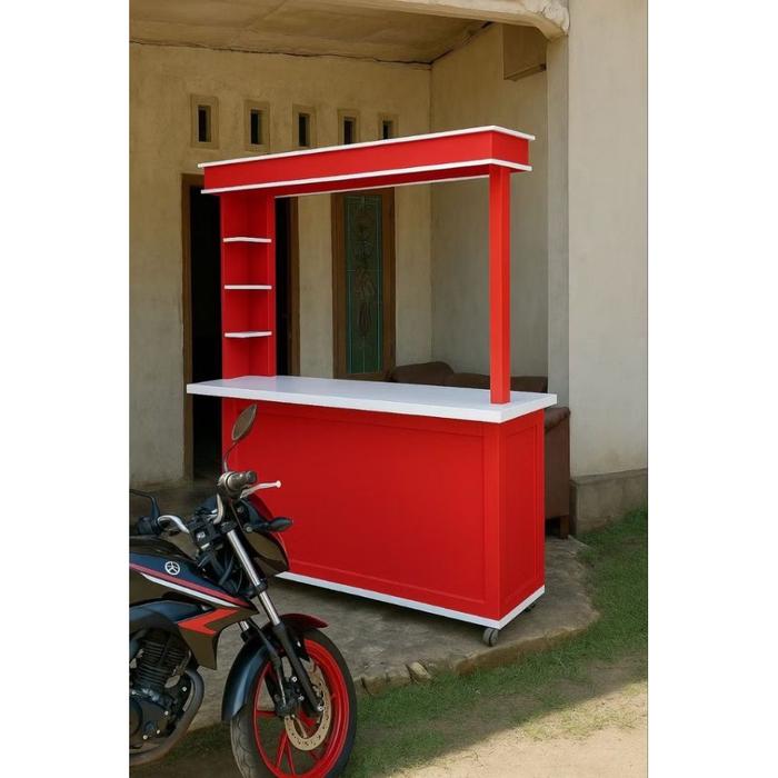 TERBARU!!! gerobak lipat Booth lipat portable/ booth kayu/ booth jualan/ meja lipat murah mewah/ boo