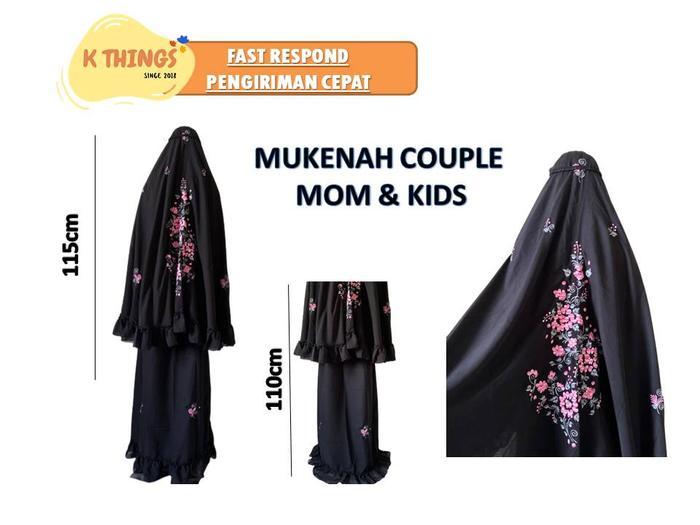 MUKENA Sulam Timbul / Sulam Bayang / Sulam Kristik / Mukenah Padang