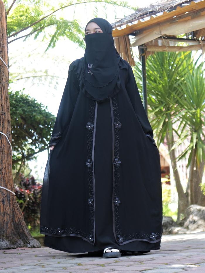 Abaya Aurora temboro by khodijah niqab