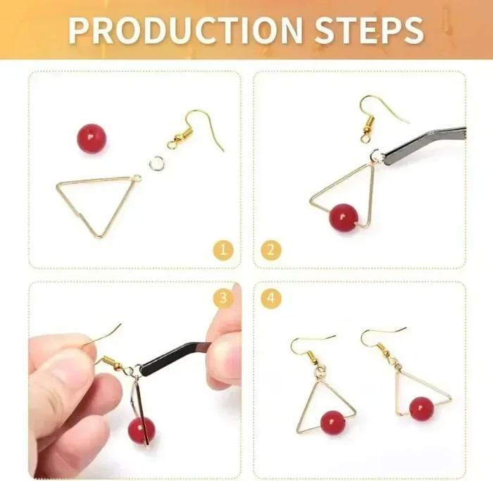 100/500pcs DIY Earring Findings Earrings Clasps Hooks Stainless Steel Hypoallergenic Earring Making