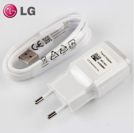 Original LG G5 EU Plug Fast Travel Wall Charger USB Cable For LG